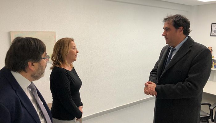 Mariscal agradece la labor de ASPAS en su visita al nuevo Centro de Atención Temprana
