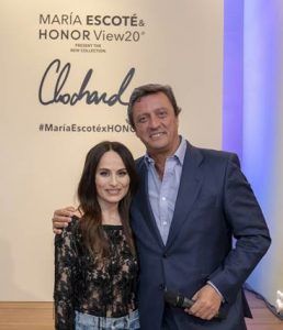 María Escoté presenta su nueva colección a través de la pantalla de HONOR View20