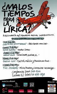 El viernes 26 de abril arranca en Cuenca la tercera edición del ciclo “¿Malos tiempos para la Lírica Radiografía del panorama musical independiente”