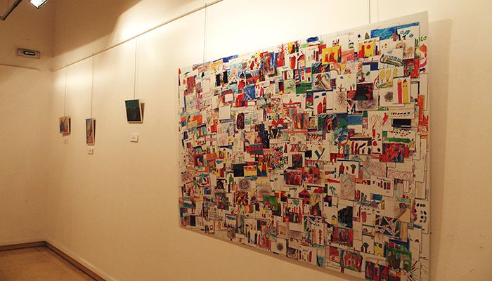 El Centro Cultural Aguirre acoge una exposición con las obras del VI Concurso de Dibujo Abstracto