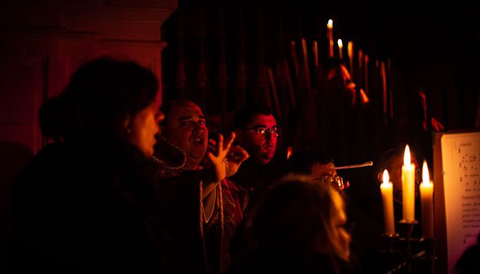 El Monasterio de Uclés revive un año más la Semana Santa del siglo XVI en el ‘Oficio de tinieblas’