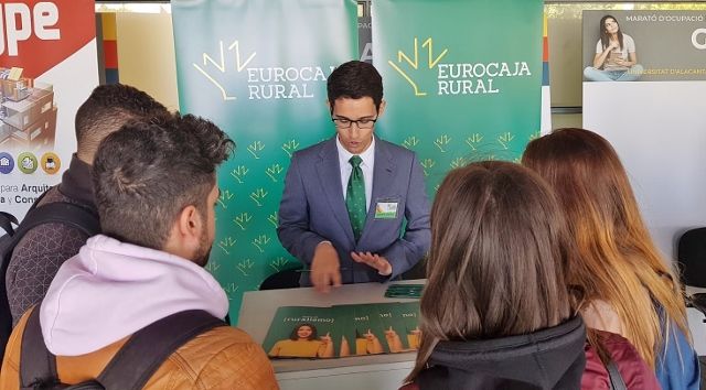 Eurocaja Rural participa en el 'XXI Maratón de Empleo y Autoempleo' organizado por la Universidad de Alicante