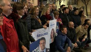 Guarinos pide el voto de los guadalajareños para el PP como un valor seguro para garantizar una España fuerte y unida