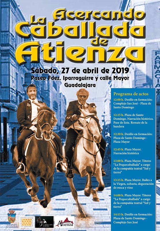 La Caballada de Atienza se acerca este sábado, 27 de abril, a Guadalajara 3 La Caballada de Atienza se acerca este sábado, 27 de abril, a Guadalajara