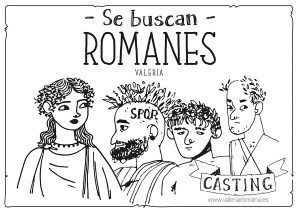 La ciudad romana de Valeria busca personajes
