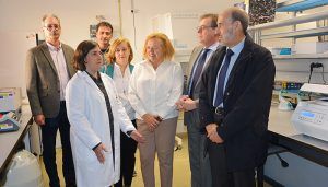 La presidenta del CSIC visita el Instituto de Investigación en Recursos Cinegéticos en el Campus de Ciudad Real
