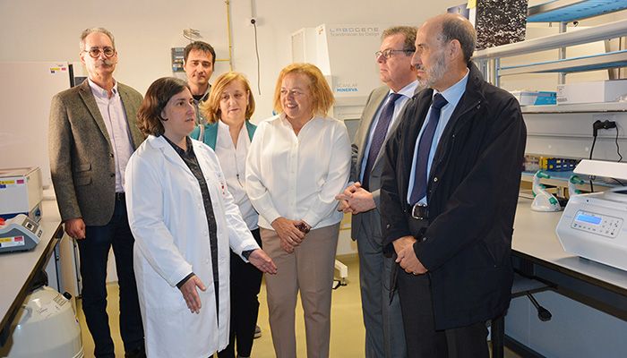 La presidenta del CSIC visita el Instituto de Investigación en Recursos Cinegéticos en el Campus de Ciudad Real