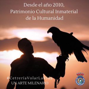 La RFEC inicia la campaña #CetreríaVolarLaVida para fomentar esta tradición de caza milenaria