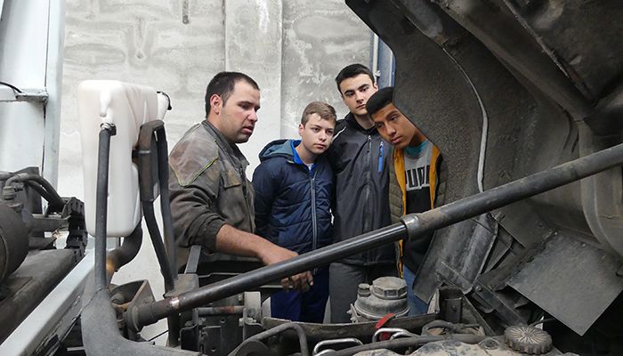 Los alumnos del Hervás y Panduro conocen el funcionamiento de las empresas con CEOE-Cepyme Cuenca