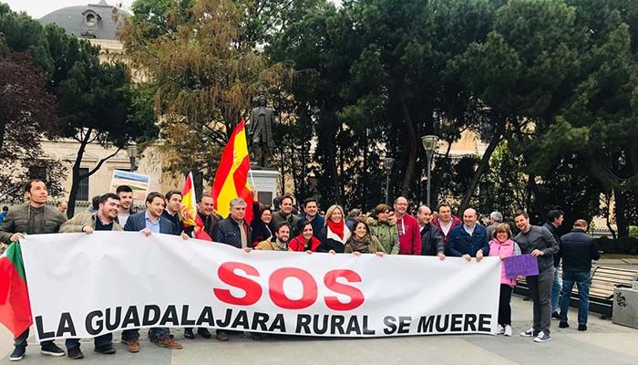 NNGG CLM se suma a la manifestación en defensa del mundo rural ¨España Vaciada¨