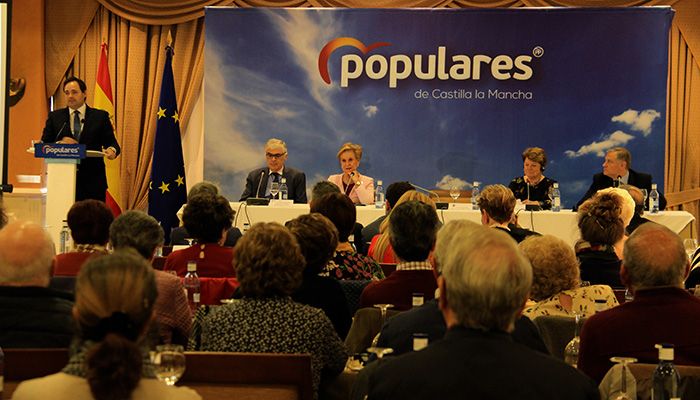 Núñez destaca que sólo el PP y Casado pueden garantizar que la posición de España sea fuerte, hegemónica y respetada en Europa