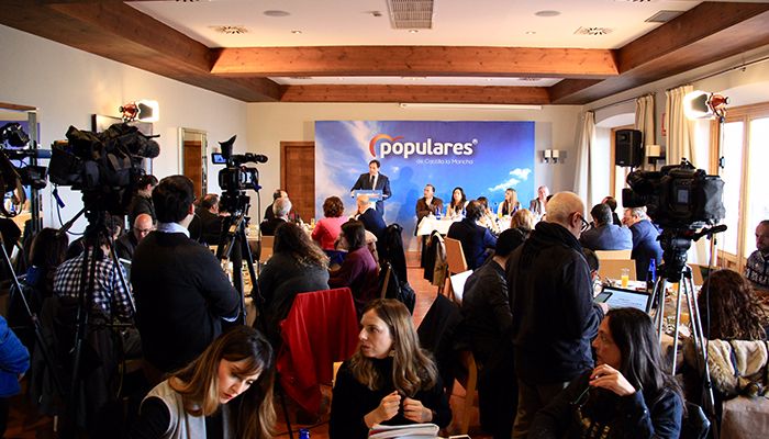 Núñez impulsará una Ley de reconocimiento de las víctimas del terrorismo de Castilla-La Mancha y a la labor de los Cuerpos y Fuerzas de Seguridad