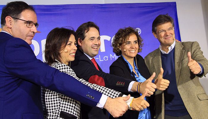 Núñez pide concentrar el voto en torno a Casado para que España tenga un Gobierno capaz y responsable y no uno de Sánchez con Iglesias, Rufián, Puigdemont y Otegui