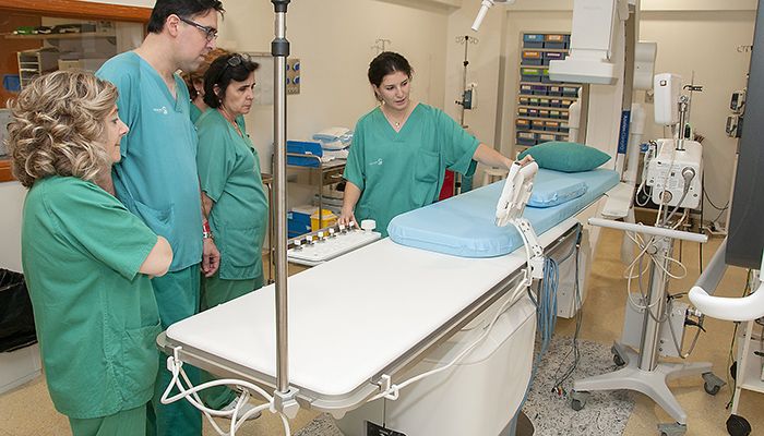 Profesionales de Hemodinámica del Hospital de Guadalajara se forman en el manejo de los nuevos equipos con que cuenta la Unidad