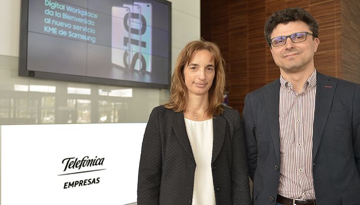 Samsung y Telefónica integran sus soluciones tecnológicas para impulsar la digitalización del puesto de trabajo 1 Samsung y Telefónica integran sus soluciones tecnológicas para impulsar la digitalización del puesto de trabajo