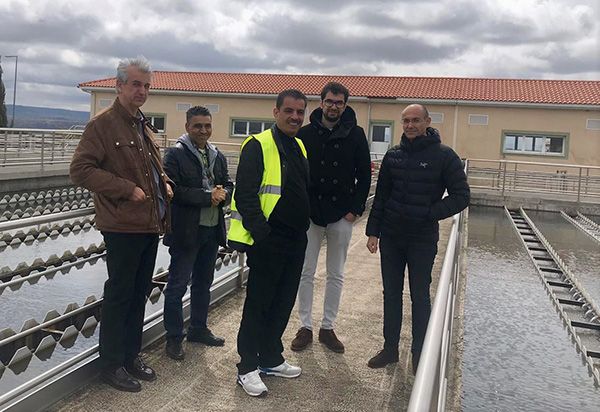 Una delegación de Jordania se interesa por el trabajo realizado en la potabilizadora de la MAS