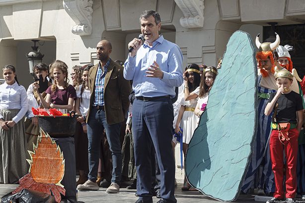 Arranca la II Feria de la Ciencia y Tecnología Interescolar en la Plaza Mayor de Guadalajara