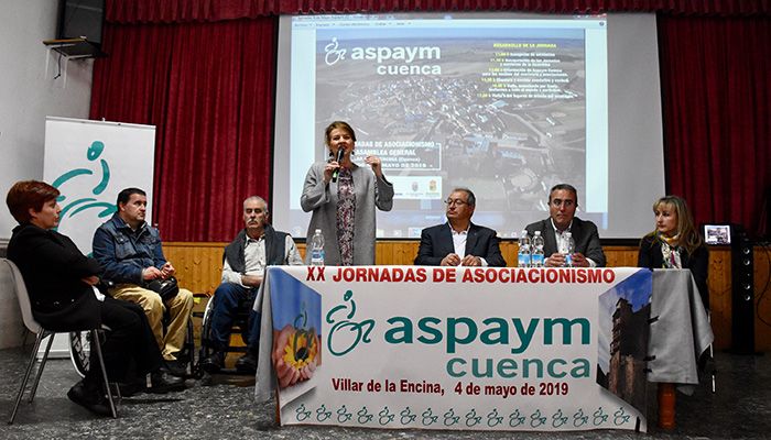 Aurelia Sánchez destaca que ASPAYM-Cuenca es un “referente” en la atención a las personas con discapacidad y sus familias