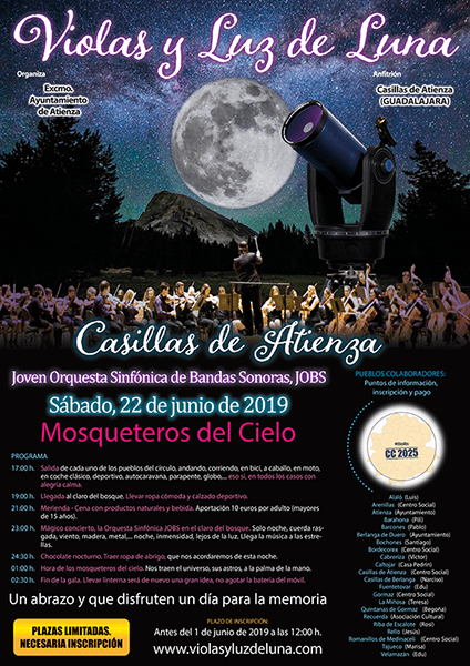 Casillas de Atienza, en la Sierra Norte de Guadalajara, anfitrión de la gala Violas y Luz de Luna 3 Casillas de Atienza, en la Sierra Norte de Guadalajara, anfitrión de la gala Violas y Luz de Luna