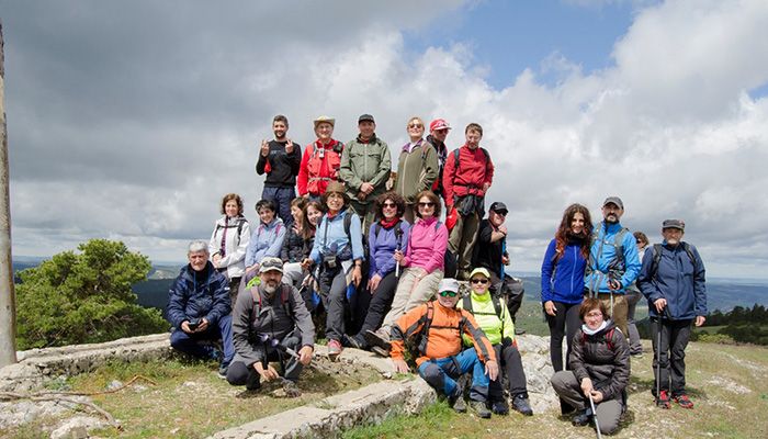 Concluye la temporada de primavera del Campus Diputación de Cuenca de Senderismo con un intenso día por Tragacete