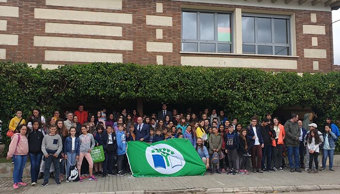Diez centros escolares reciben la ‘Bandera Verde’ dentro del proyecto Ecoescuelas que promueve la Diputación de Guadalajara