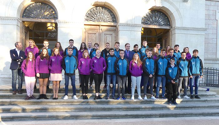 Diputación de Cuenca entrega 35.000 euros en becas a 47 jóvenes deportistas destacados de la provincia