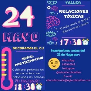 El Ayuntamiento de Cabanillas  programa un taller sobre relaciones tóxicas dirigido a adolescentes