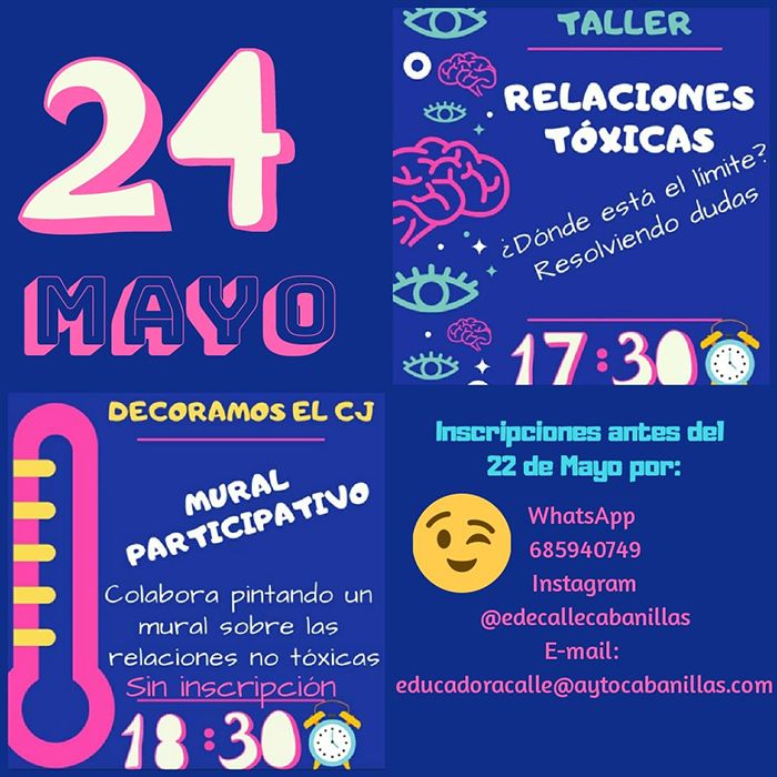 El Ayuntamiento de Cabanillas programa un taller sobre relaciones tóxicas dirigido a adolescentes 3 El Ayuntamiento de Cabanillas programa un taller sobre relaciones tóxicas dirigido a adolescentes