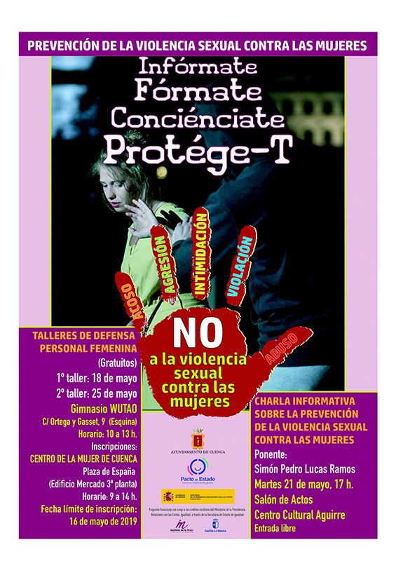 El Ayuntamiento de Cuenca programa varias actividades para sensibilizar y prevenir la violencia sexual hacia las mujeres