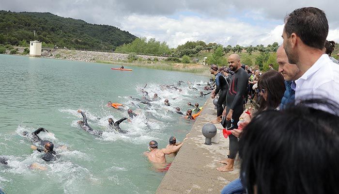 El IV Acuatlón Dani Molina, este sábado en el Azud de Pareja