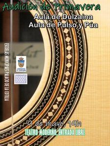 El jueves, 9 de mayo, dulzainas y pulso y púa de la Cotilla en el Moderno
