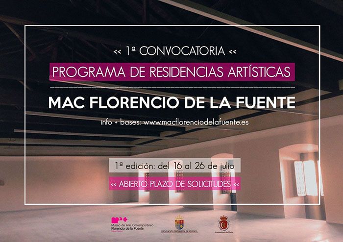El Museo de Arte Contemporáneo Florencio de la Fuente oferta hasta cuatro becas de 1.000 euros dentro de su programa de residencias artísticas