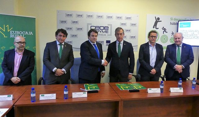 Eurocaja Rural y CEOE-CEPYME Cuenca renuevan su convenio financiero para propiciar la accesibilidad al crédito de los empresarios