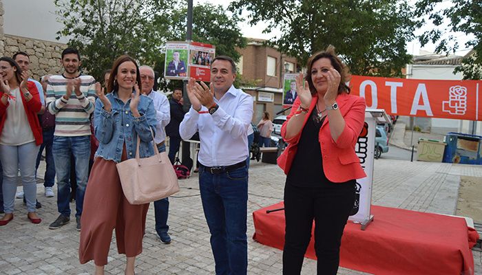 Franco afirma que las políticas de Page han beneficiado a desempleados, empresas y emprendedores en Horcajo de Santiago