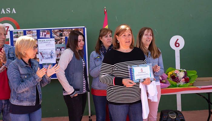 Fuentenovilla homenajea a José María Martín, pelotari local, recientemente fallecido