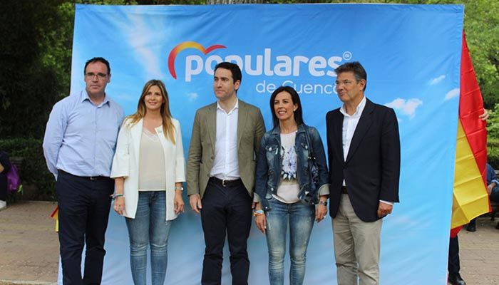 García Egea Con Paco Núñez en Castilla-La Mancha y Luz Moya en el Ayuntamiento de Cuenca, somos el contrapeso necesario a Rufián y Sánchez