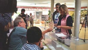 Guarinos apela al “voto responsable y útil, porque hoy decidimos el futuro que queremos para España, Castilla-La Mancha y Guadalajara”