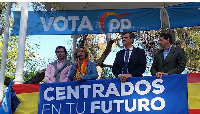 Guarinos y Román piden del voto para el PP, “el único que garantiza un futuro mejor para Guadalajara y para Castilla-La Mancha”
