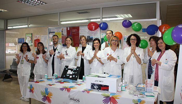 La Gerencia del Área Integrada de Cuenca se suma, un año más, a la promoción de la higiene de manos entre el personal sanitario