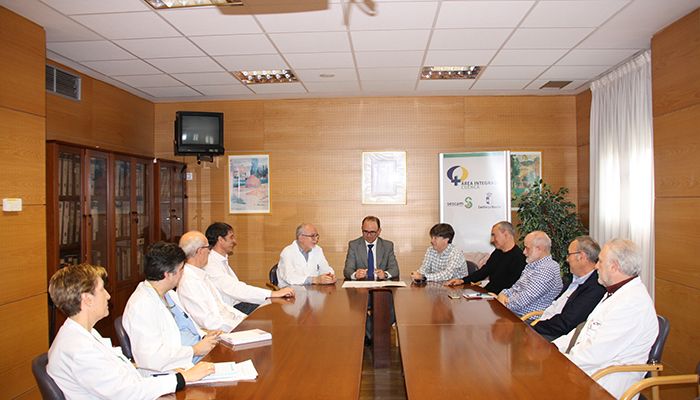 Las Gerencias de las Áreas Integradas de Cuenca y de Albacete suscriben un convenio para la puesta en marcha de Hemodinámica 1 Las Gerencias de las Áreas Integradas de Cuenca y de Albacete suscriben un convenio para la puesta en marcha de Hemodinámica