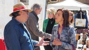 Luz Moya mejorará la movilidad urbana y el aparcamiento en el Casco Antiguo