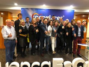 Luz Moya pide el voto para el PP para poder continuar con la recuperación económica del Ayuntamiento de Cuenca