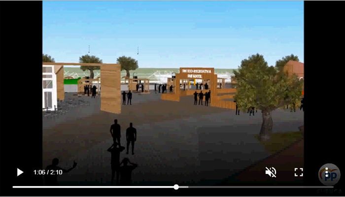 Luz Moya propone un gran centro de ocio al aire libre en la zona del Bosque de Acero