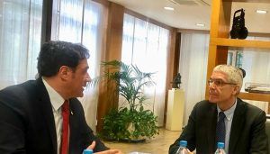 Mariscal traslada al Presidente de RENFE sus quejas por la supresión de las paradas del AVE en Cuenca