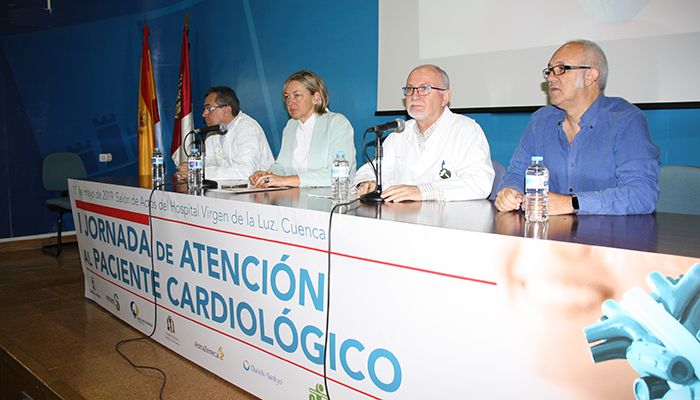 Más de 170 médicos y profesionales de enfermería, en la I Jornada de Atención al Paciente Cardiológico celebrada en el “Virgen de la Luz”