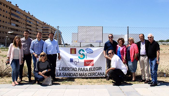 Núñez garantiza que el Convenio Sanitario con Madrid será una realidad porque es una necesidad para los vecinos que tienen un hospital a 10 minutos y no pueden acudir a él