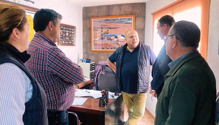 Prieto revindica las empresas y el pequeño comercio de Motilla como “esencial en la dinamización económica del municipio”