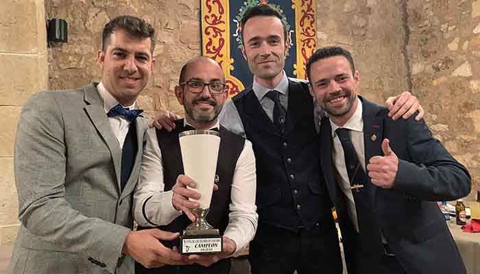 Santy Checa campeón de Castilla-La Mancha en cóctel clásico con 'Basquiat'