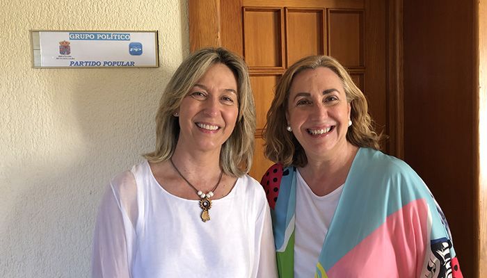 Silvia Valmaña se reúne con el Grupo Popular de la Diputación Provincial de Guadalajara