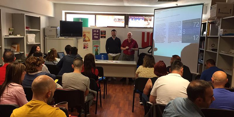 UGT imparte un taller formativo en Guadalajara para eliminar la LGTBIfobia de los centros de trabajo